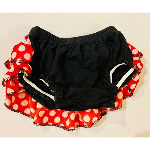 Red Polkadot Diaper Cover Baby - Picture 2 of 2